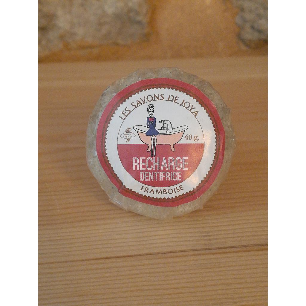 Recharge dentifrice framboise